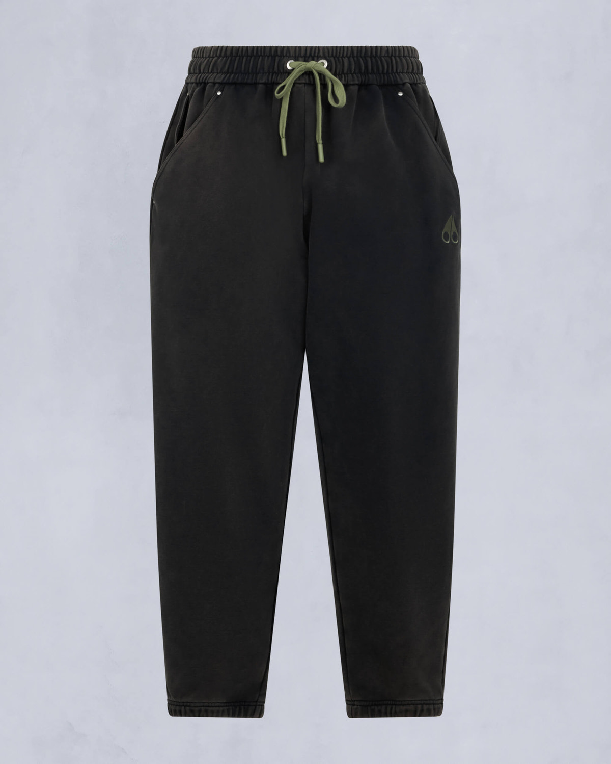 Moose Knuckles Mens Plateau Sweatpants Black M15MR775 - GM