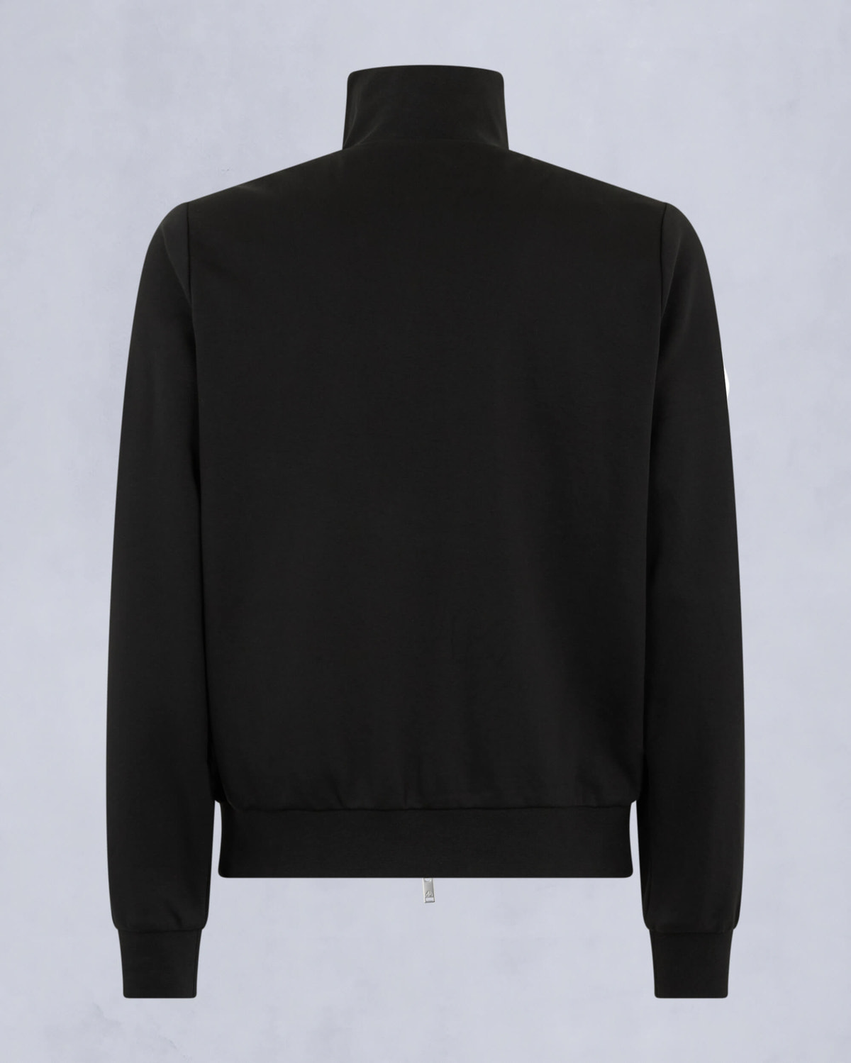 Moose Knuckles Mens Clarke Air Down Hybrid Hoodie Black / Shiny Black M15MS606 Detail2