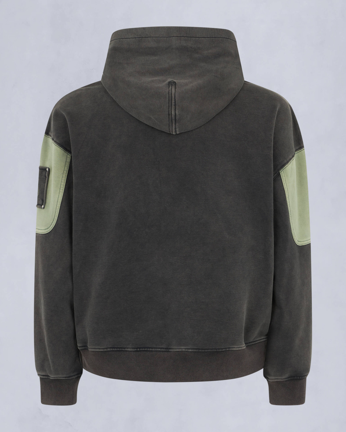 Moose Knuckles Mens Plateau Pullover Hoodie Black M15MS641 Detail2