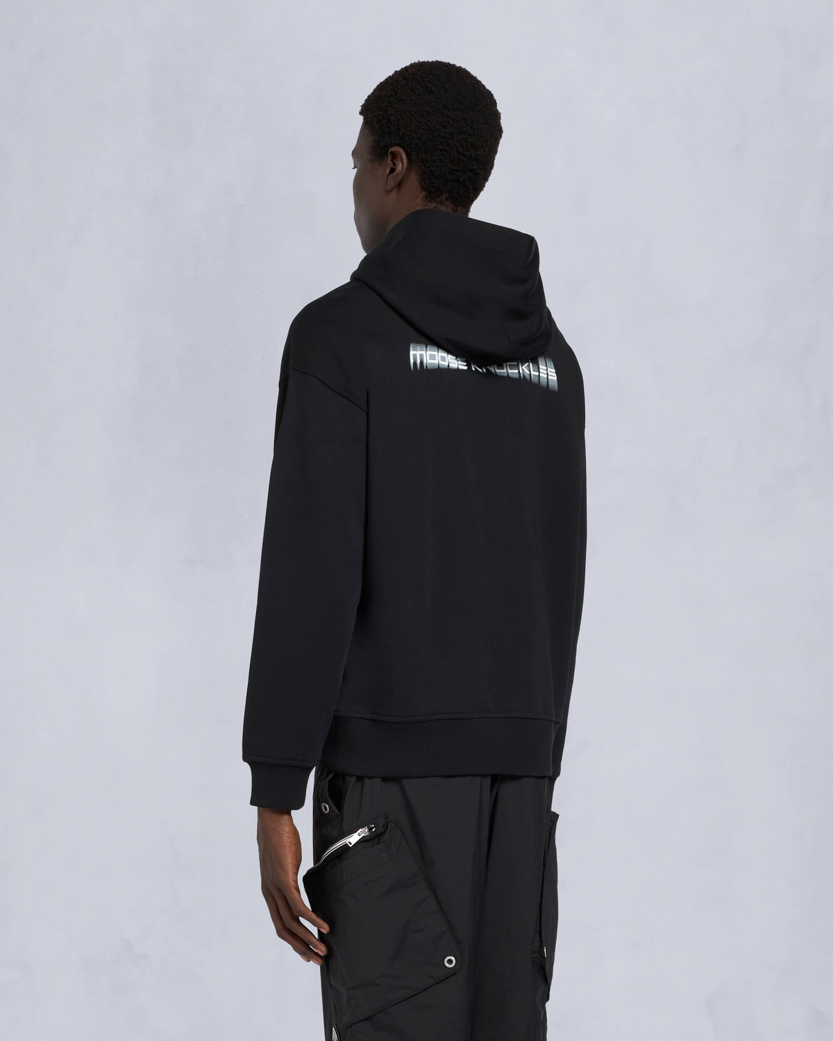 Moose Knuckles - M15MS653 - Maurice Pullover Hoodie - MENS - Black - Back