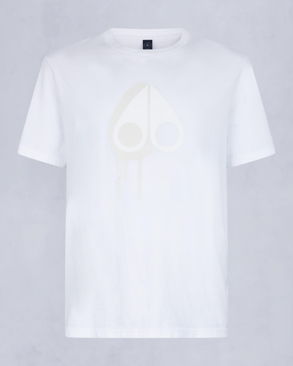Moose Knuckles Mens Augustine T-Shirt MILKYWAY W/BONE M15MT717 - GM