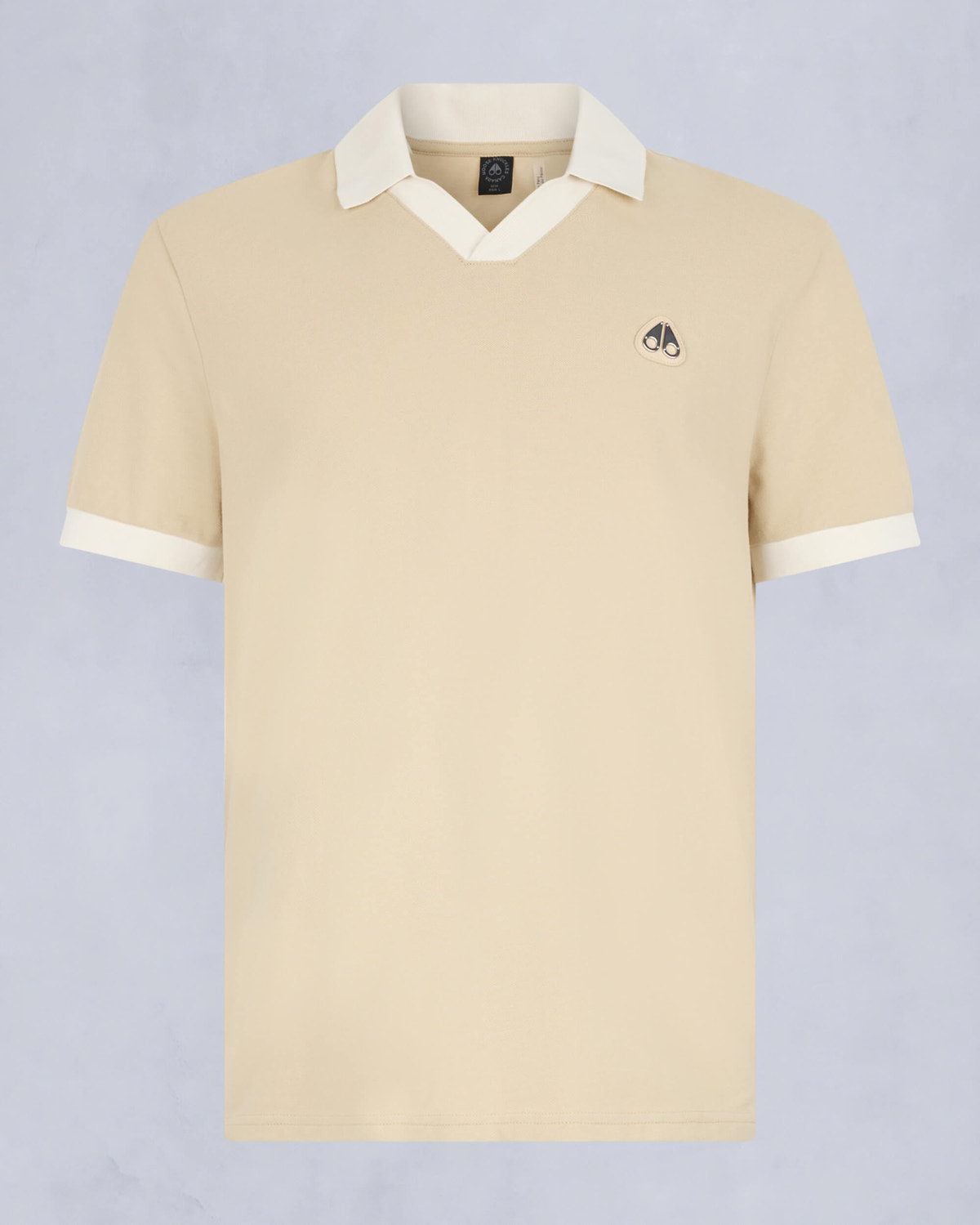 Moose Knuckles Mens Hadley Polo TANNED M15MT741 - GM