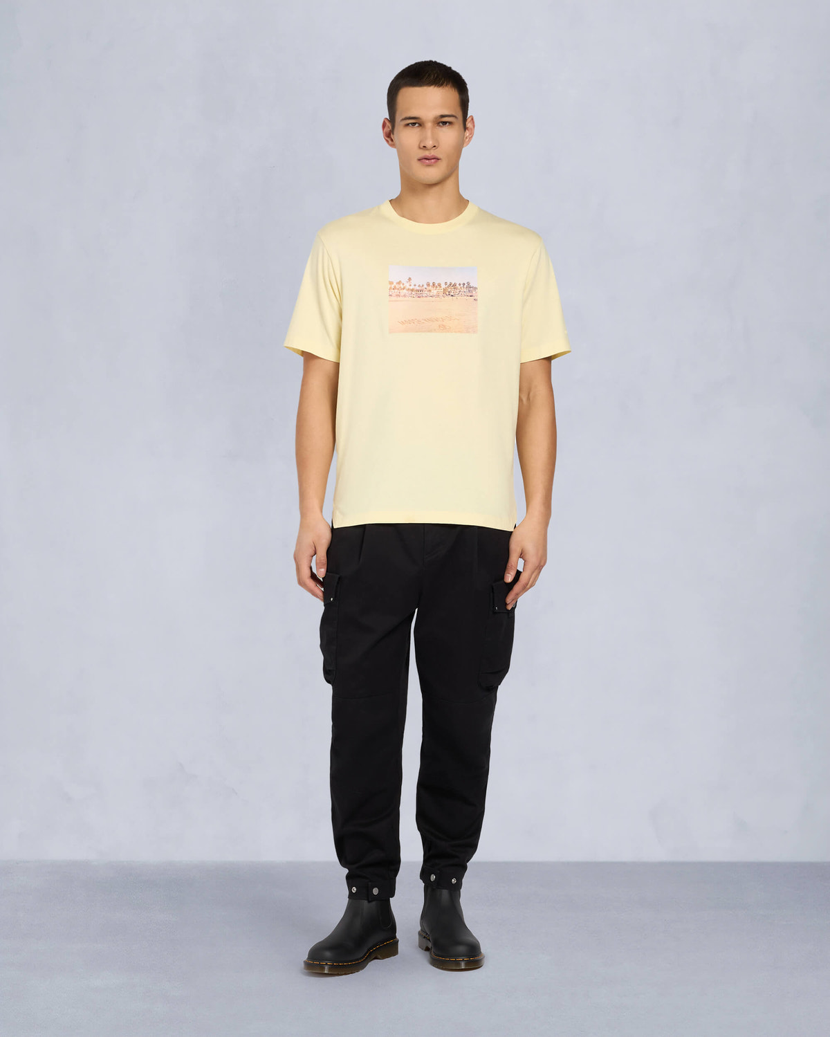 Moose Knuckles Mens Oka Polaroid T-Shirt BEAM M15MT772 Front Category