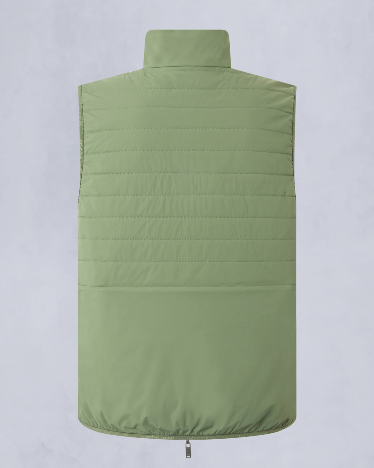 Moose Knuckles Mens Dominion Packable Vest KELP/ACID M15MV452 Detail2