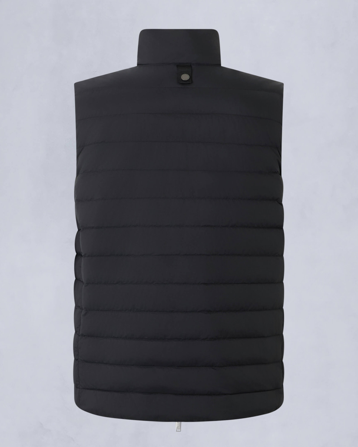 Moose Knuckles Mens Mentana Air Down Vest Black M15MV456 Detail2