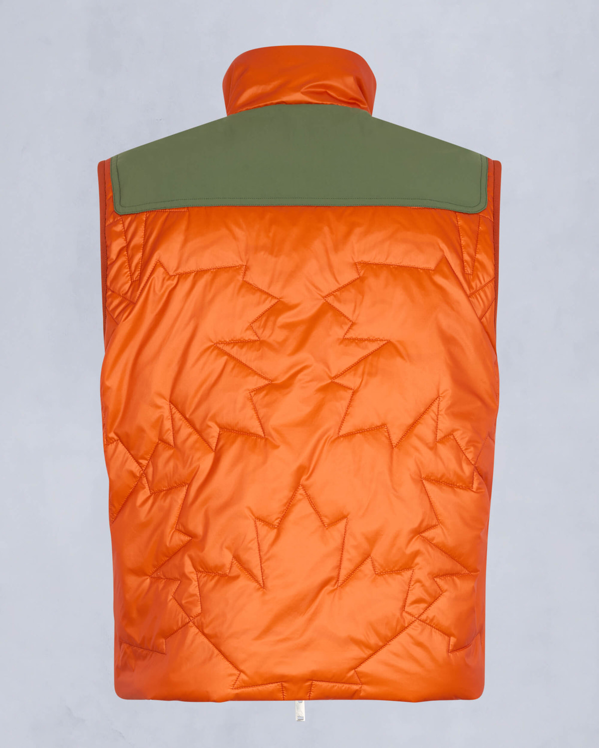 Moose Knuckles Mens Leaf Quilt Icon Vest KELP/ALERT M15MV464 Detail2