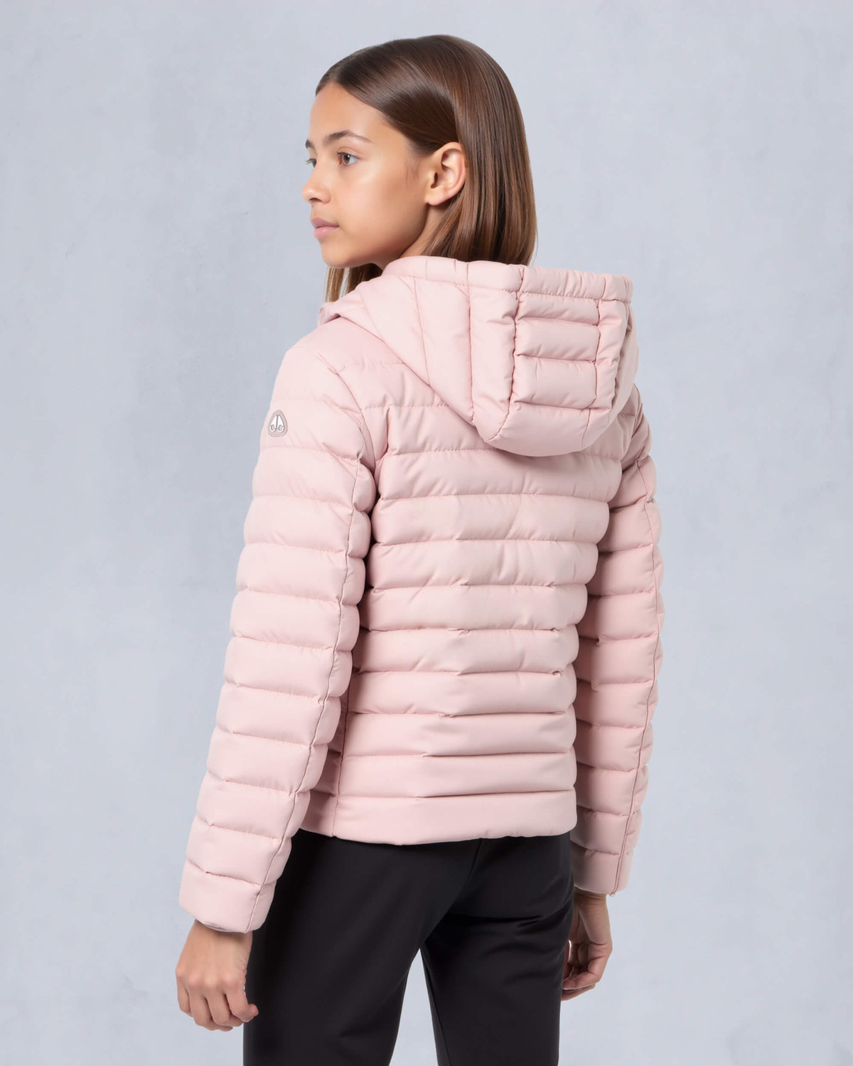 Moose Knuckles Kids Kids Unisex Gregoire Air Down Jacket PETAL M15UJ183 Back
