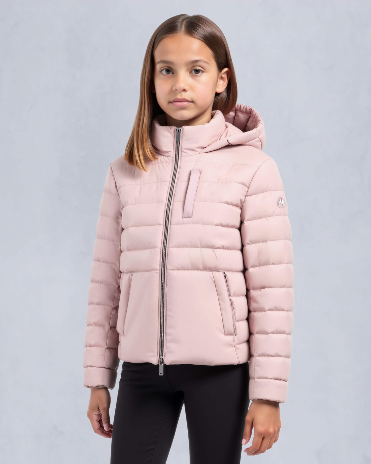 Moose Knuckles Kids Kids Unisex Gregoire Air Down Jacket PETAL M15UJ183 Front