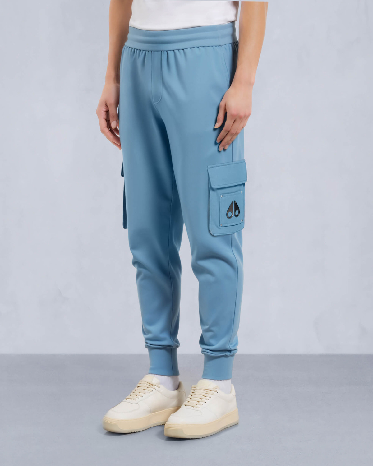 Moose Knuckles Kids Kids Unisex Hartsfield Cargo Joggers SEA M15UR789 Front