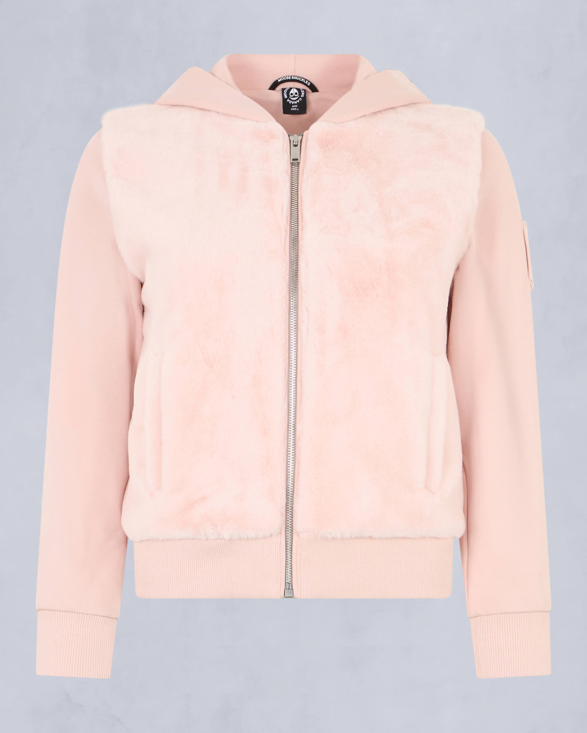 Moose Knuckles Kids Kids Unisex Rosylyn Bunny Hoodie PETAL M15US647 - GM