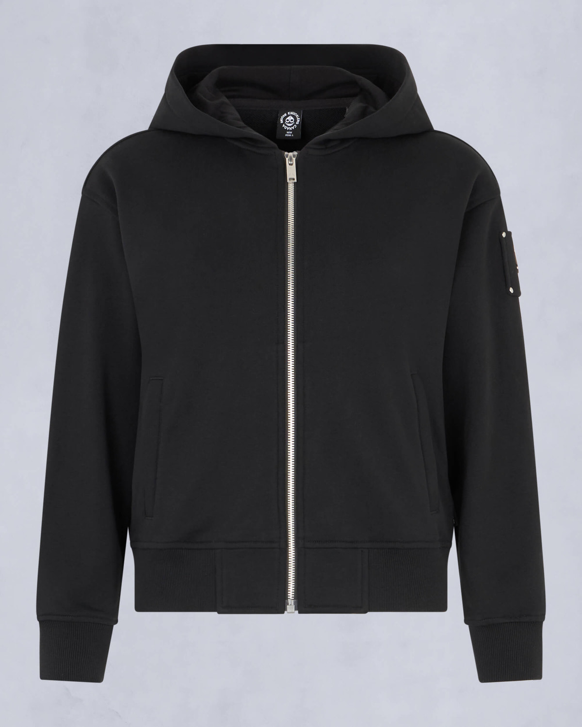 Moose Knuckles Kids Kids Unisex Hartsfield Zip Hoodie Black M15US708 - GM