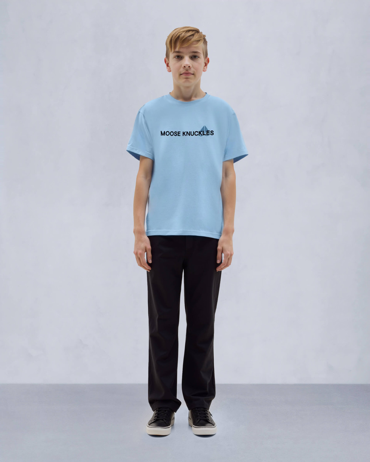 Moose Knuckles Kids Conway T-Shirt SEA M15UT752 Detail3