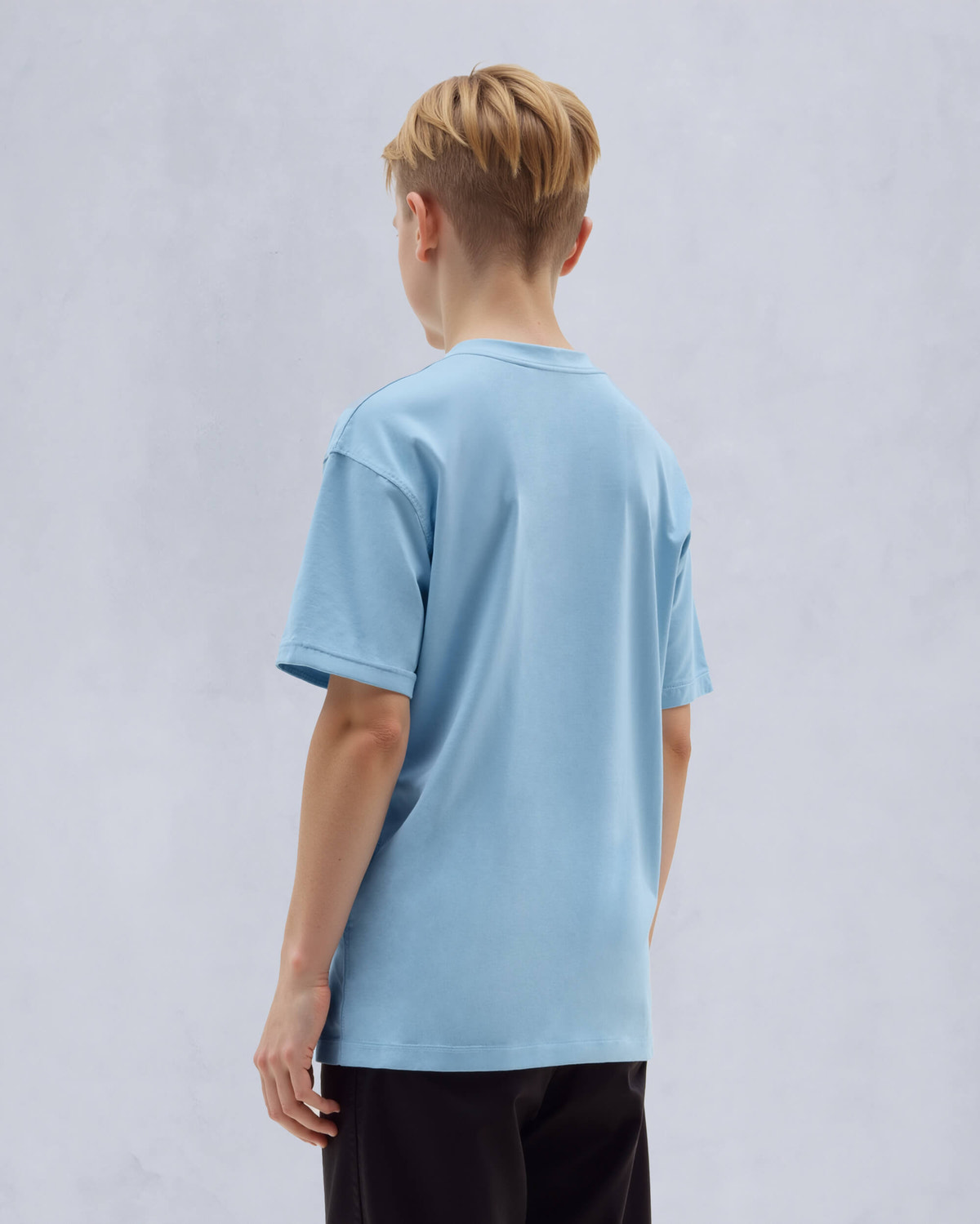 Moose Knuckles Kids Conway T-Shirt SEA M15UT752 Detail5