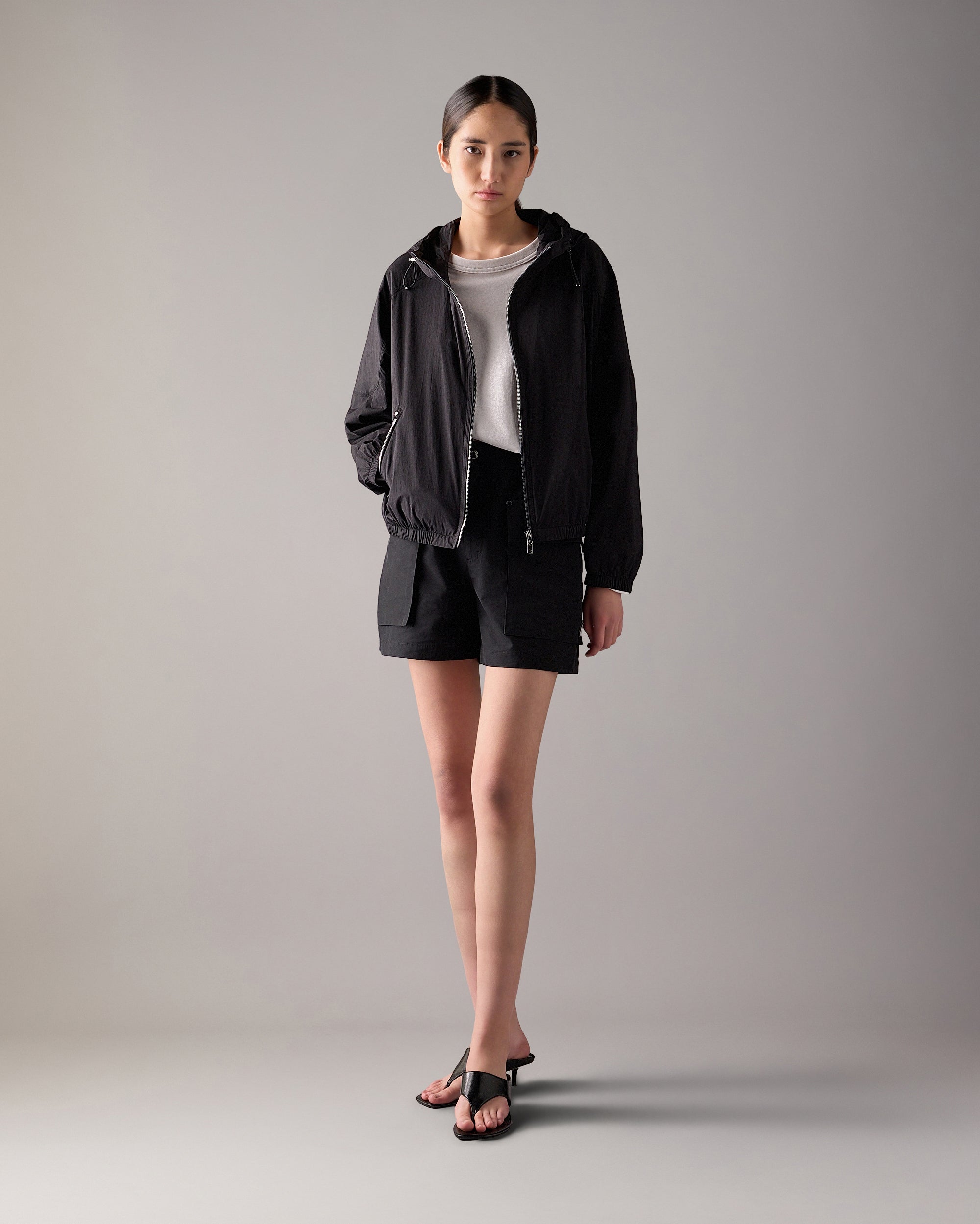 manielle ブルゾン Magine(マージン)】TR Stretch Double Zip Relax Fit Blouson ジップ