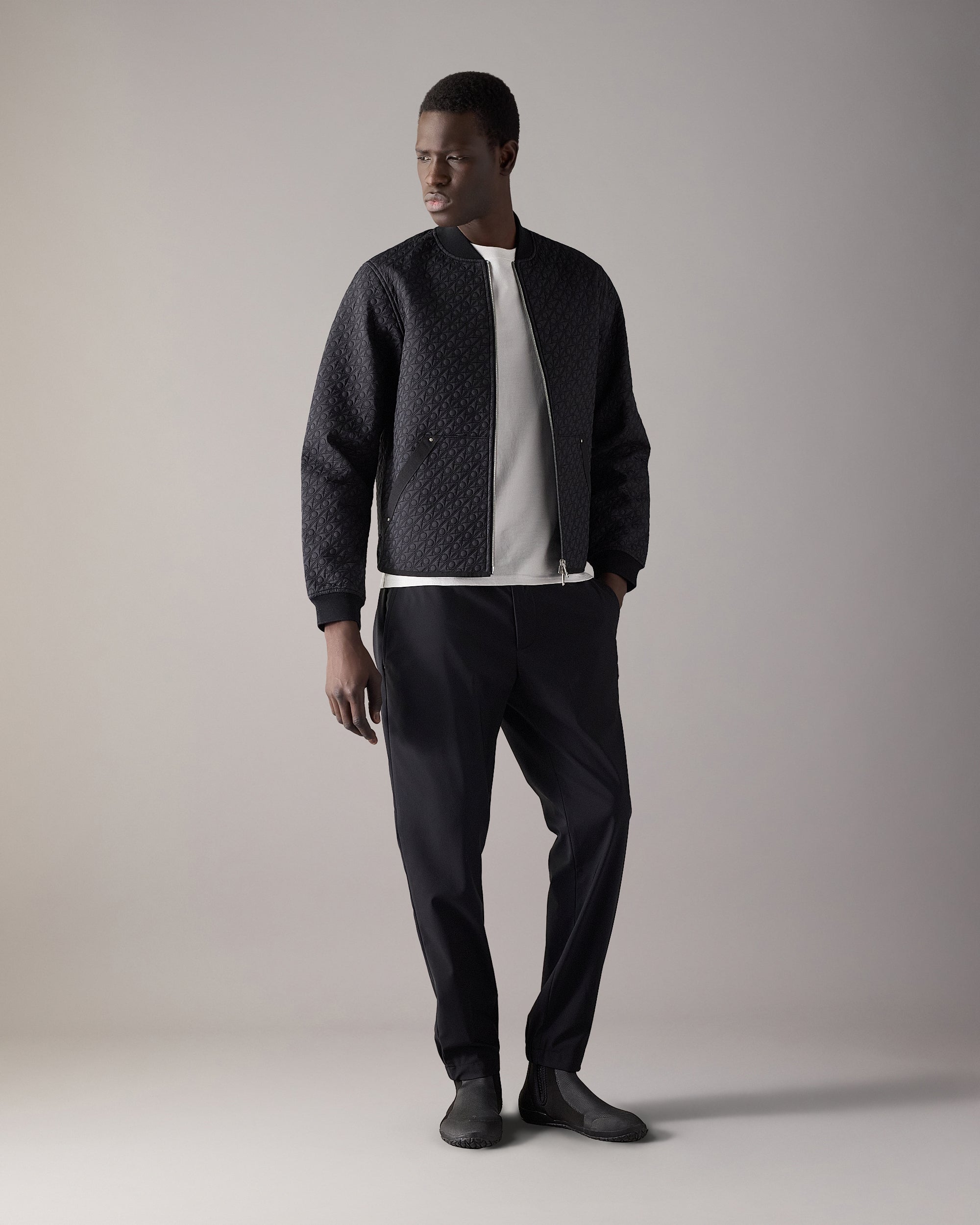 Transit Liner Monogram Bomber Jacket | Men | Moose Knuckles