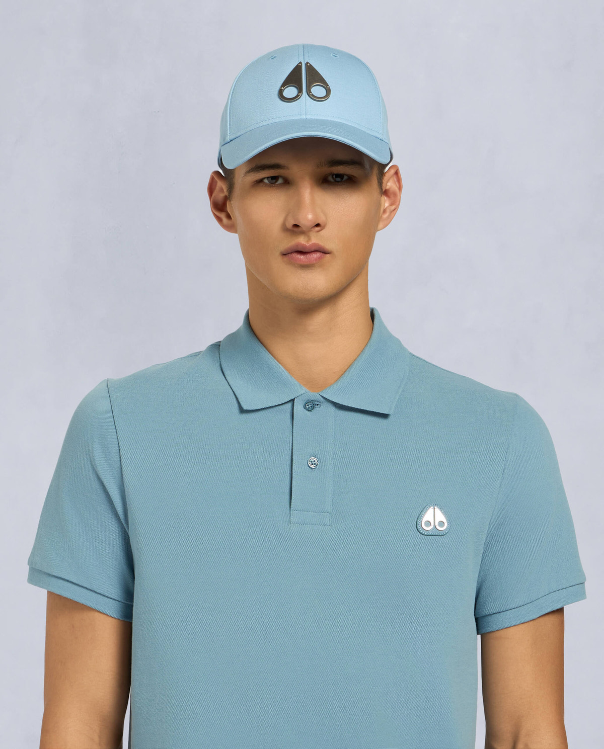 Moose Knuckles - M31MA534 - LOGO ICON CAP - ACCESSORIES - SEA - Front