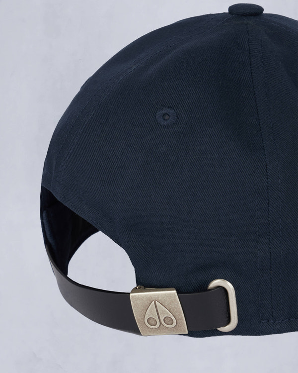 Moose Knuckles - M31MA534 - LOGO ICON CAP - ACCESSORIES - Navy - Back