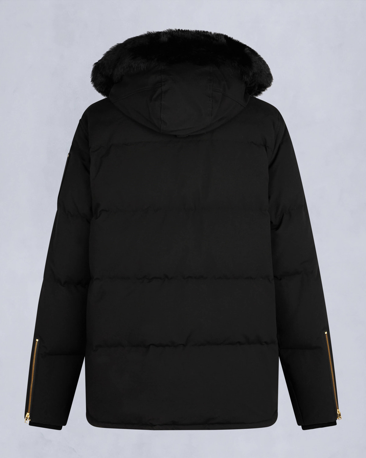 Moose Knuckles - M32MJ128GS - Gold Series Shearling 3Q Jacket - MENS - Black / Black Shearling - Detail2