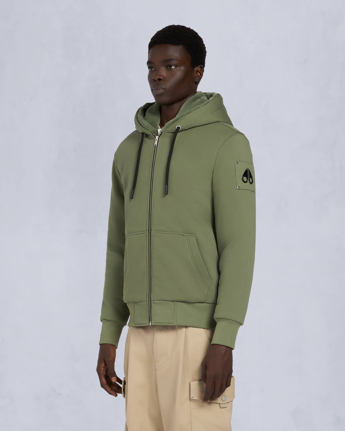 Moose Knuckles Mens Classic Bunny KELP W/KELP M32MS600 Detail5