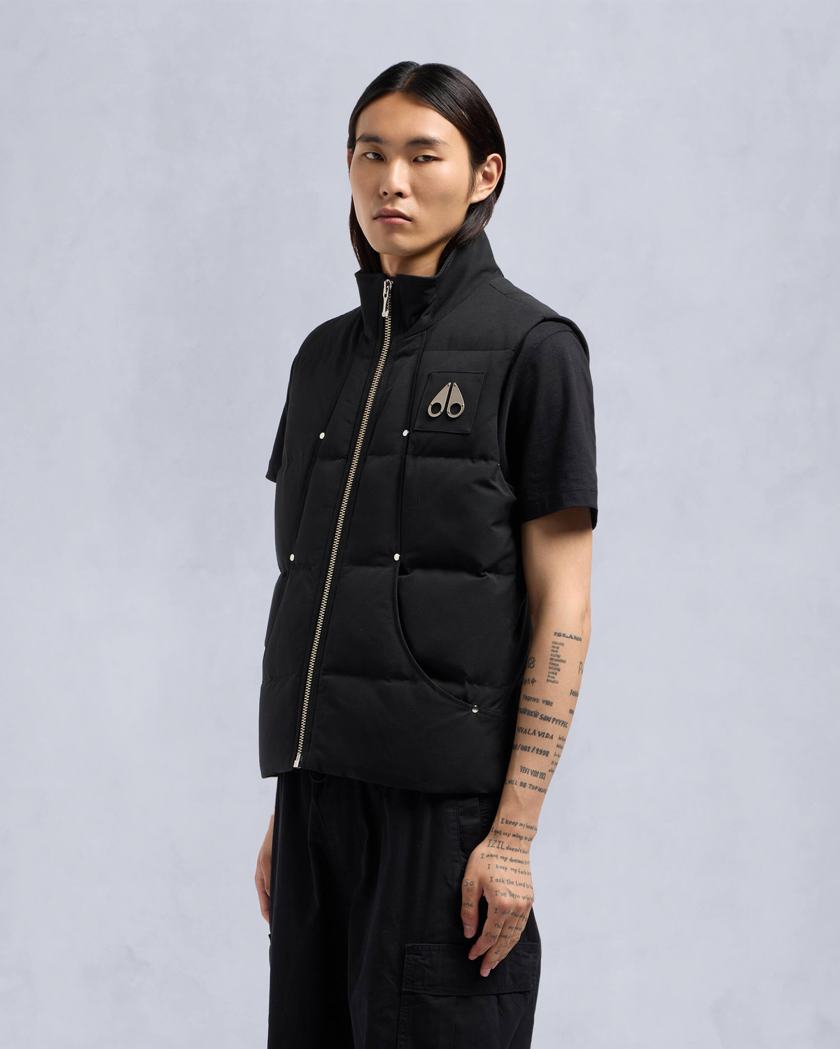 Moose Knuckles - M32MV474 - Original Vest - MENS - Black - Front