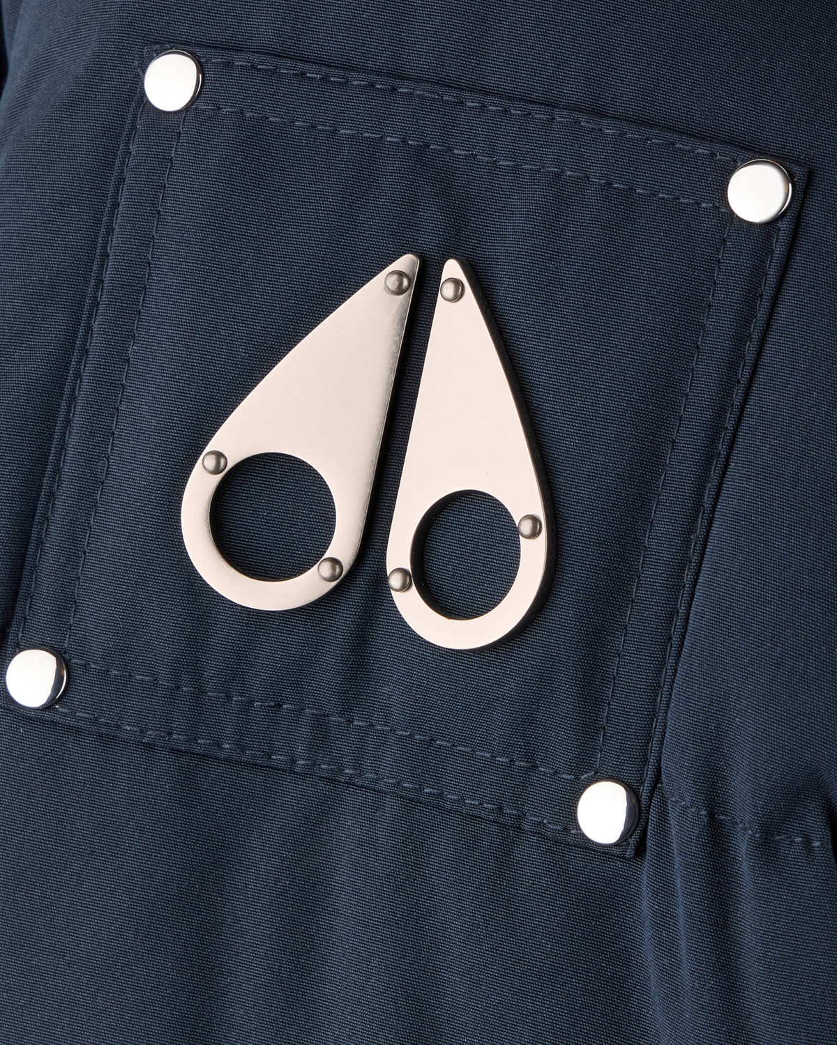 Moose Knuckles - M32UJ193S - Kids Unisex Original Shearling 3Q Jacket - KIDS - Navy / Black Shearling - Detail1