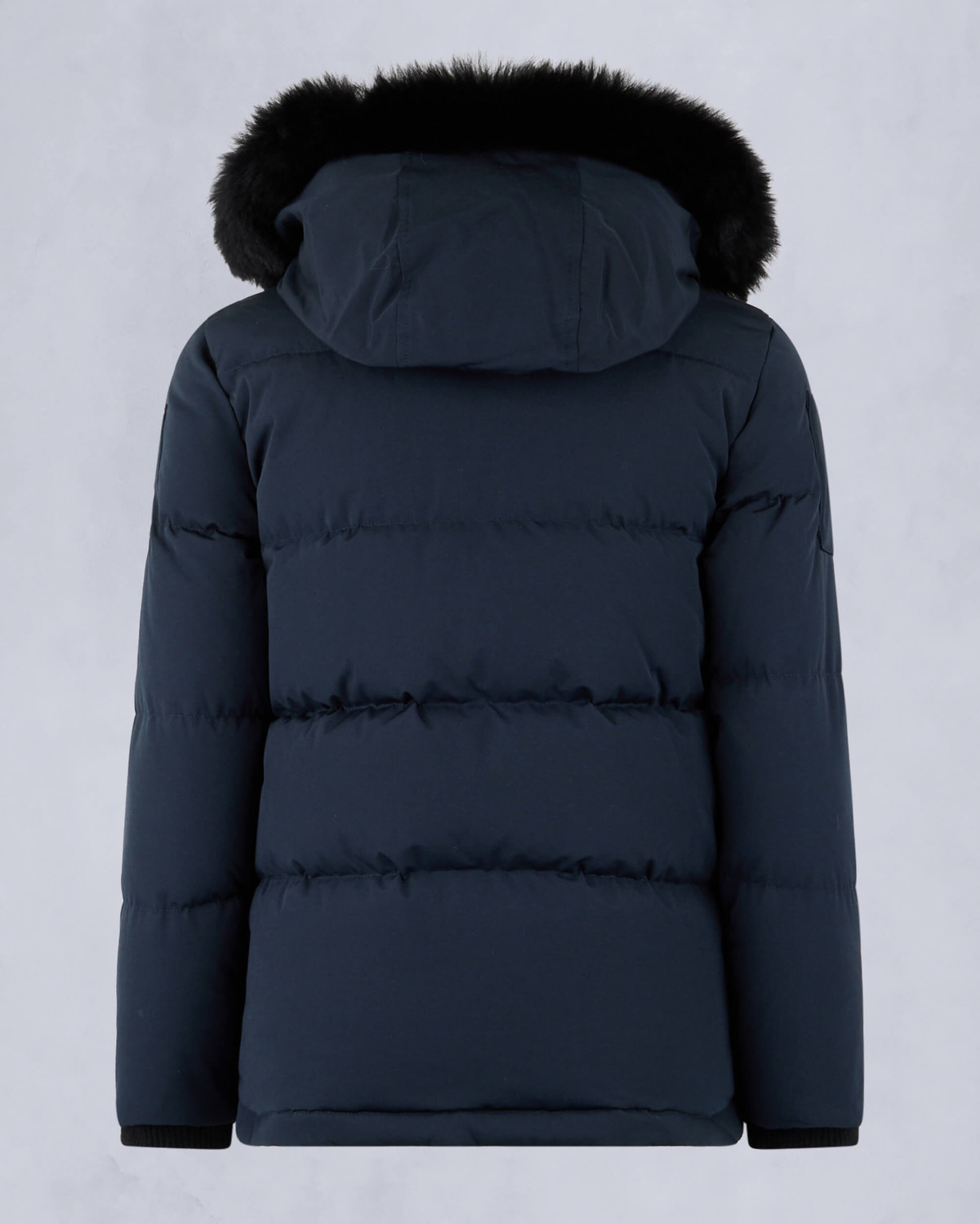 Moose Knuckles - M32UJ193S - Kids Unisex Original Shearling 3Q Jacket - KIDS - Navy / Black Shearling - Detail2