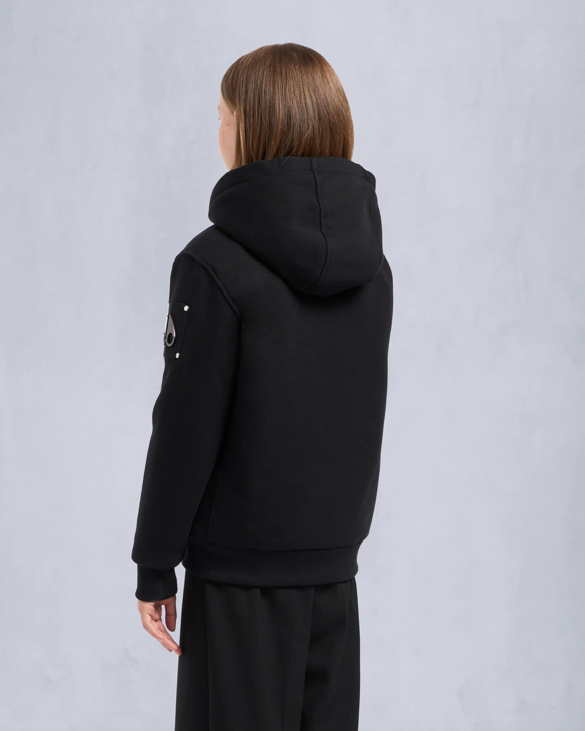 Moose Knuckles - M32US661 - Classic Bunny - KIDS - Black / Shiny Black - Back