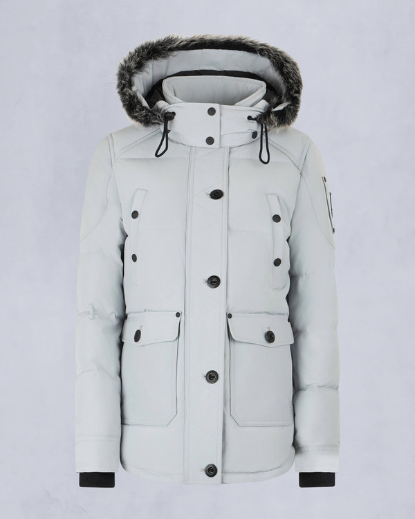 Moose Knuckles - M33LJ113S - Onyx Anguille Shearling Jacket - WOMENS - - GM