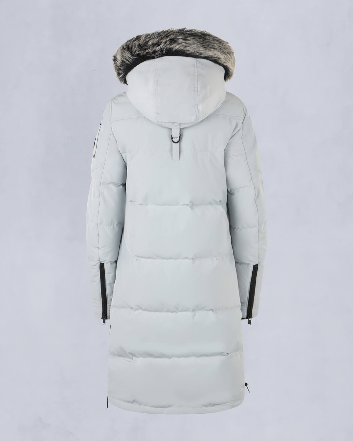 Moose Knuckles - M33LP211S - Onyx Shearling Causapscal Parka - WOMENS - Grey birch / ice sgerling - Detail2