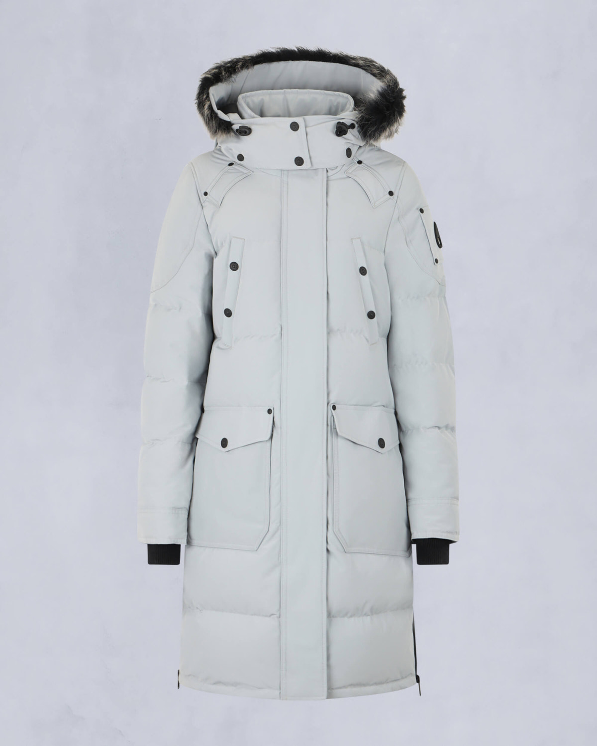 Moose Knuckles - M33LP211S - Onyx Shearling Causapscal Parka - WOMENS - Grey birch / ice sgerling - GM