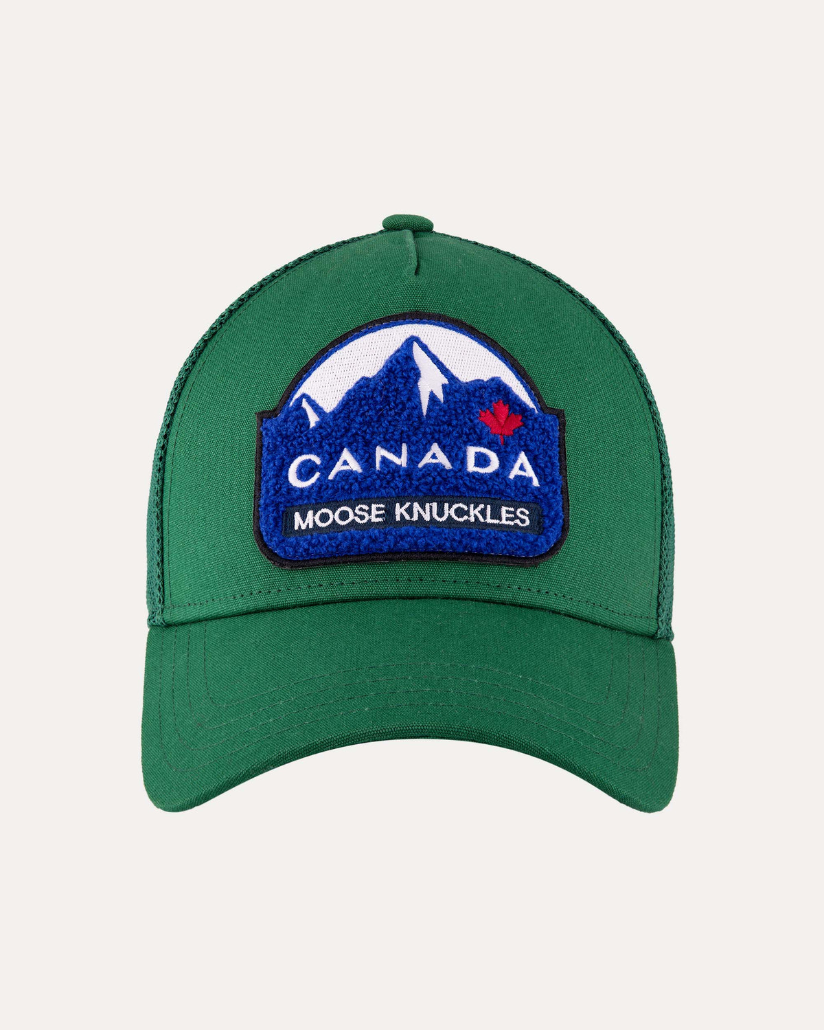 Moose Knuckles Accessories CANADIANA PATCH CAP Malachite M33MA516 Front Category