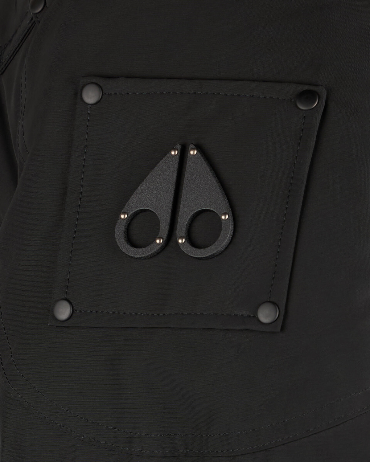 Moose Knuckles - M33MP210S - Onyx Shearling Big Ridge Parka - MENS - Black / Black Shearling - Detail1