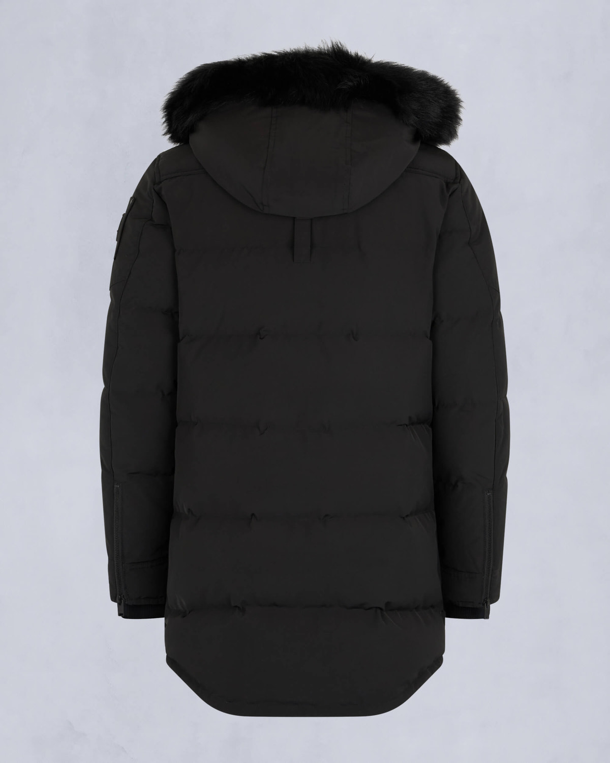 Moose Knuckles - M33MP210S - Onyx Shearling Big Ridge Parka - MENS - Black / Black Shearling - Detail2