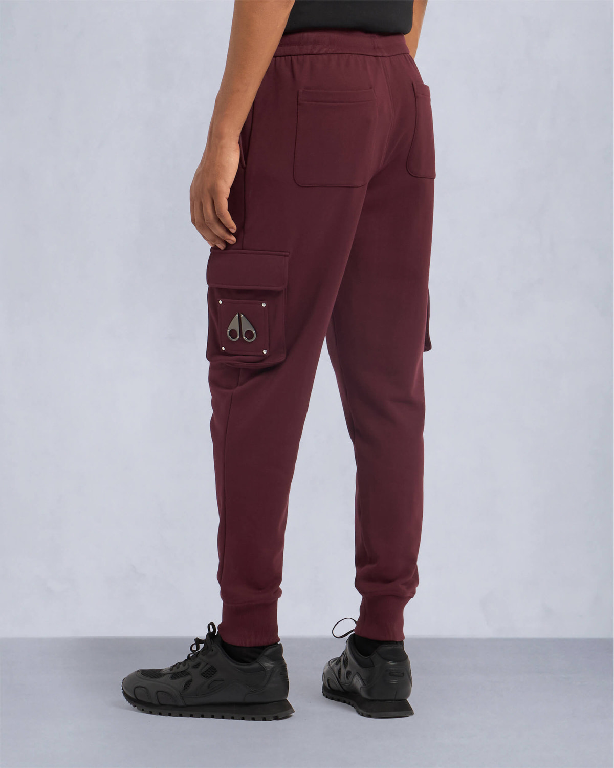Moose Knuckles - M33MR777 - Hartsfield Cargo Jogger - MENS - Beet - Back
