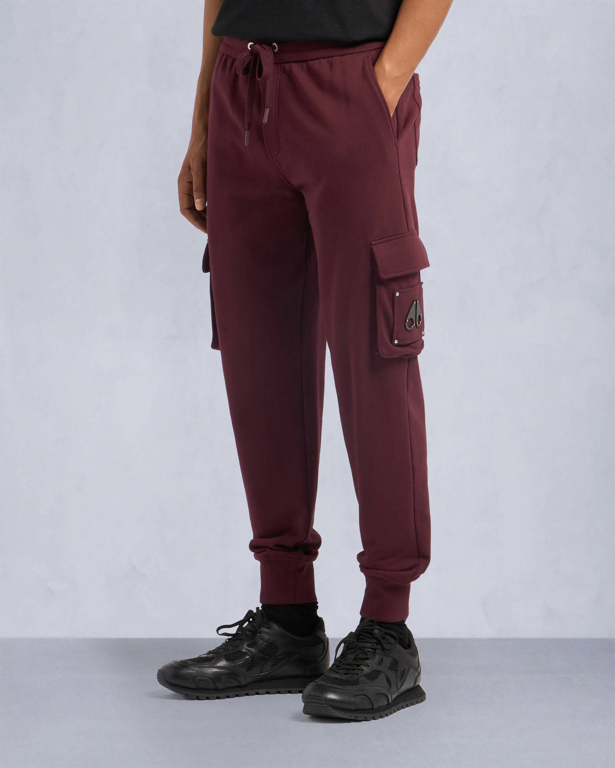 Moose Knuckles - M33MR777 - Hartsfield Cargo Jogger - MENS - Beet - Front