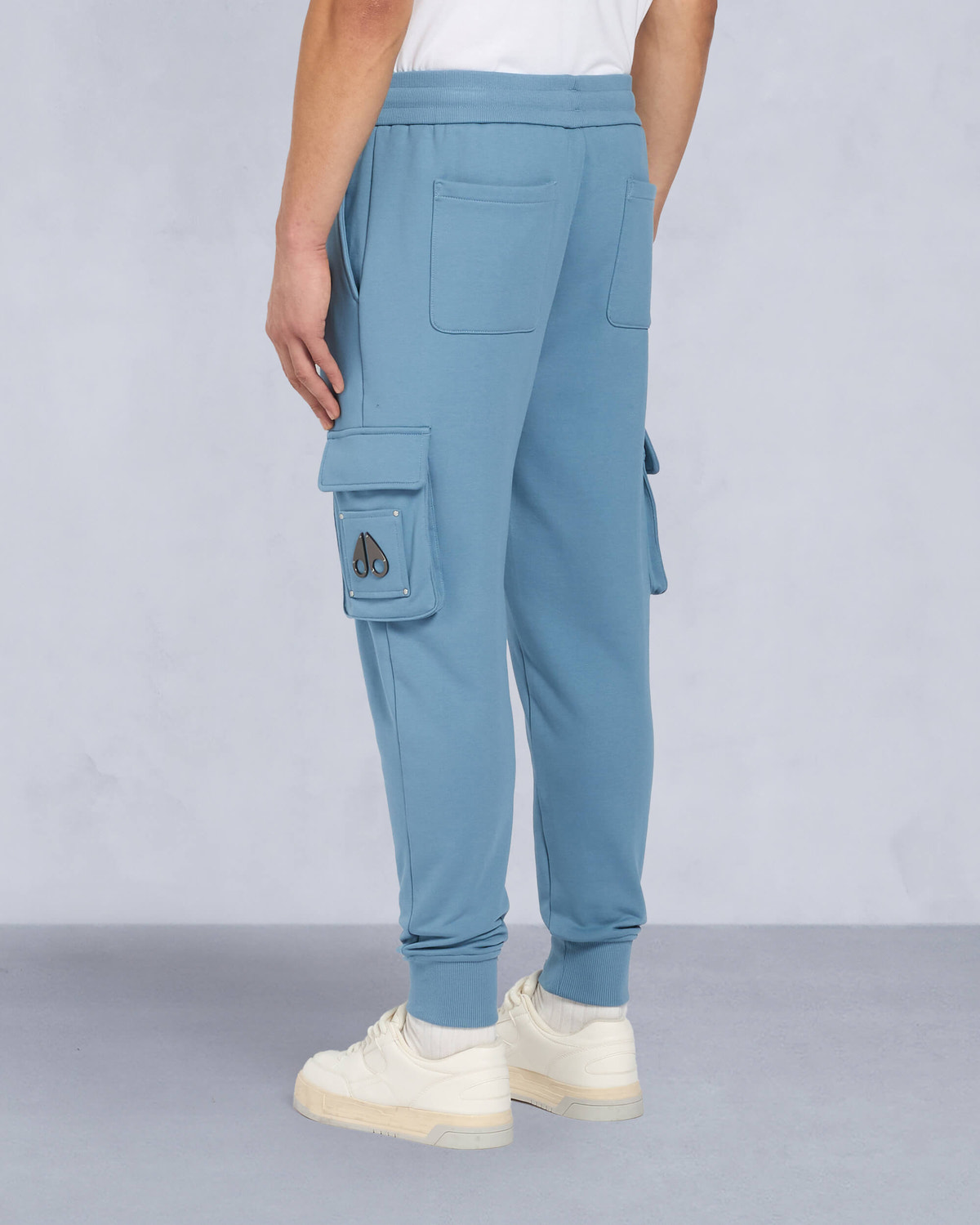 Moose Knuckles Mens Hartsfield Cargo Jogger SEA M33MR777 Back