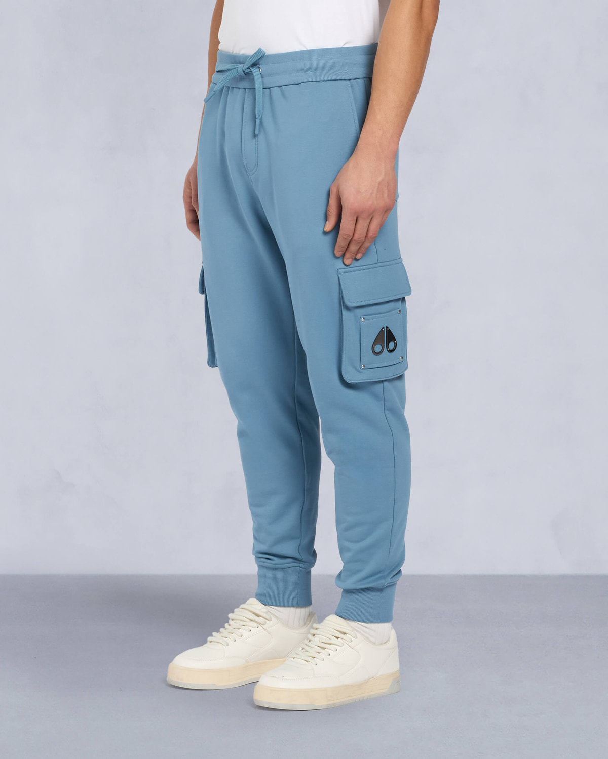Moose Knuckles Mens Hartsfield Cargo Jogger SEA M33MR777 Front