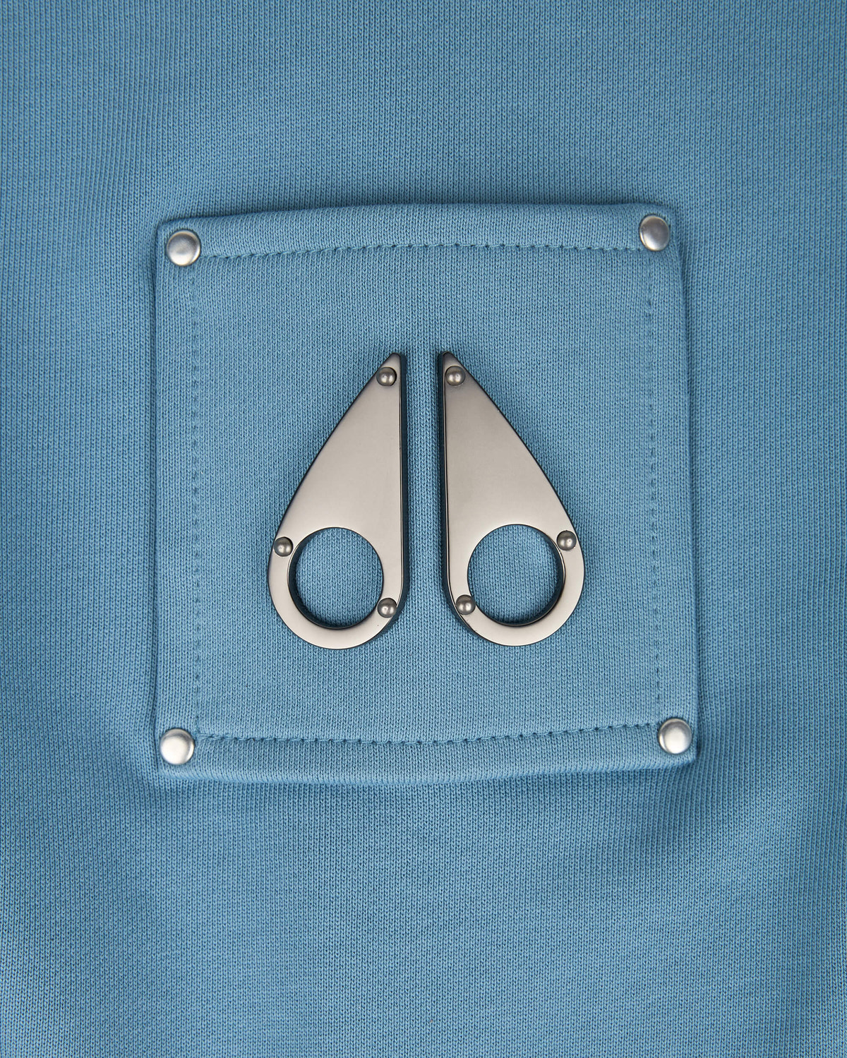Moose Knuckles Mens Hartsfield Sweatshirt SEA M33MS706 Detail1