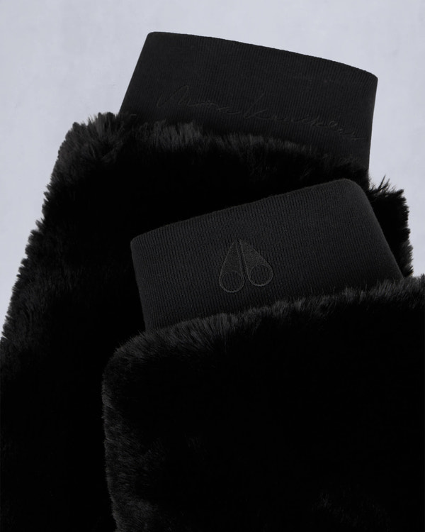 Moose Knuckles - M34LA533 - Cassia Bunny Leg Warmer - ACCESSORIES - Black - Detail1
