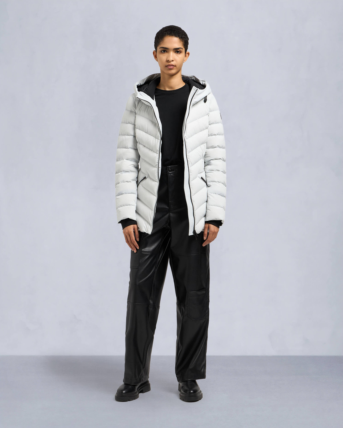 Moose Knuckles - M34LJ206N - Rockcliff Jacket - WOMENS - Stone - Front Category