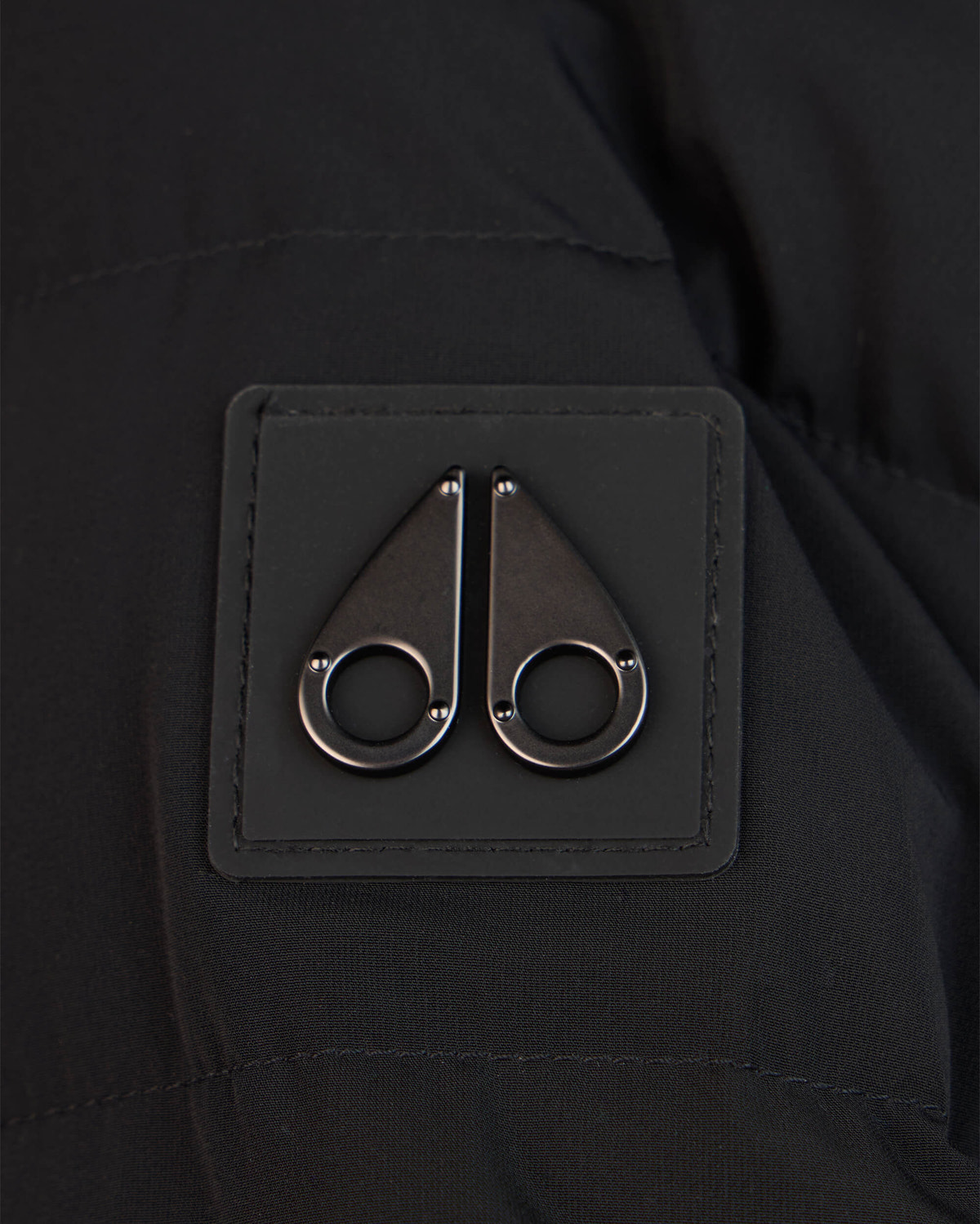 Moose Knuckles Womens Roselawn Jacket Black / Black Shearling M34LJ206S Detail1