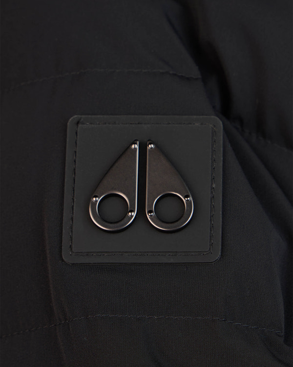 Moose Knuckles - M34LJ206S - Roselawn Jacket - WOMENS - Black / Black Shearling - Detail1
