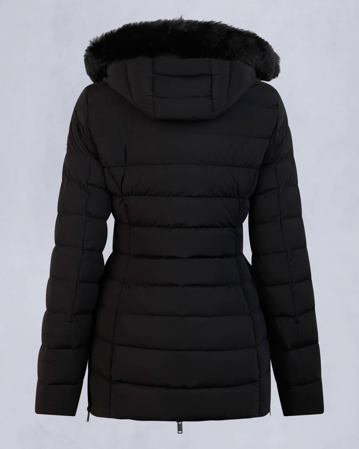 Moose Knuckles Womens Roselawn Jacket Black / Black Shearling M34LJ206S Detail2