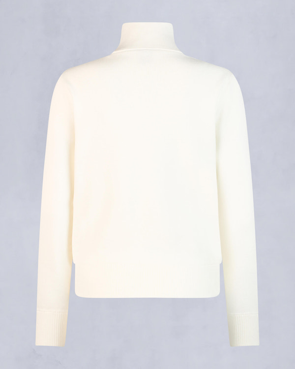 Moose Knuckles - M34LK650 - Josephine Hybrid Sweater - WOMENS - Plaster - Detail2