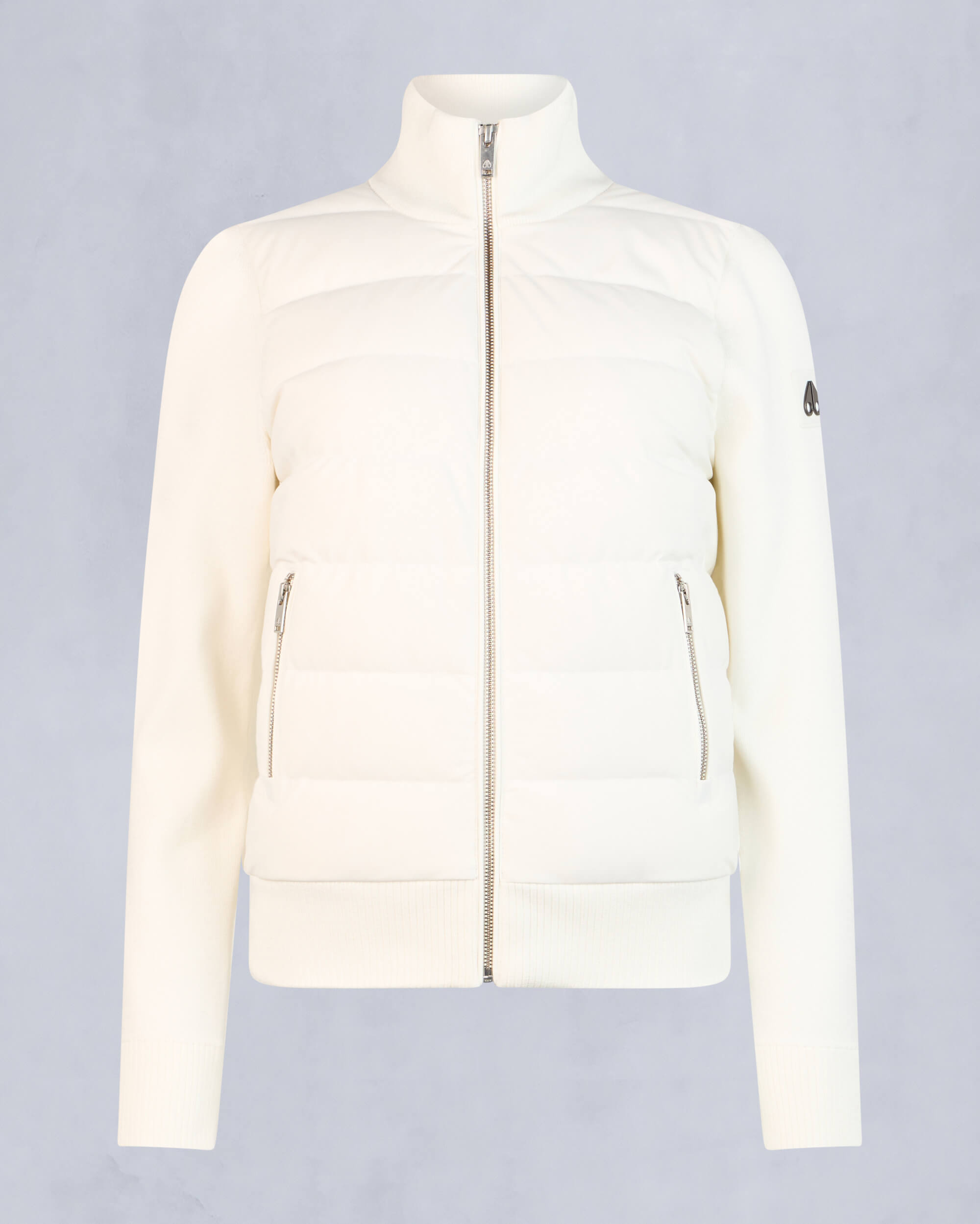 Moose Knuckles - M34LK650 - Josephine Hybrid Sweater - WOMENS - Plaster - GM