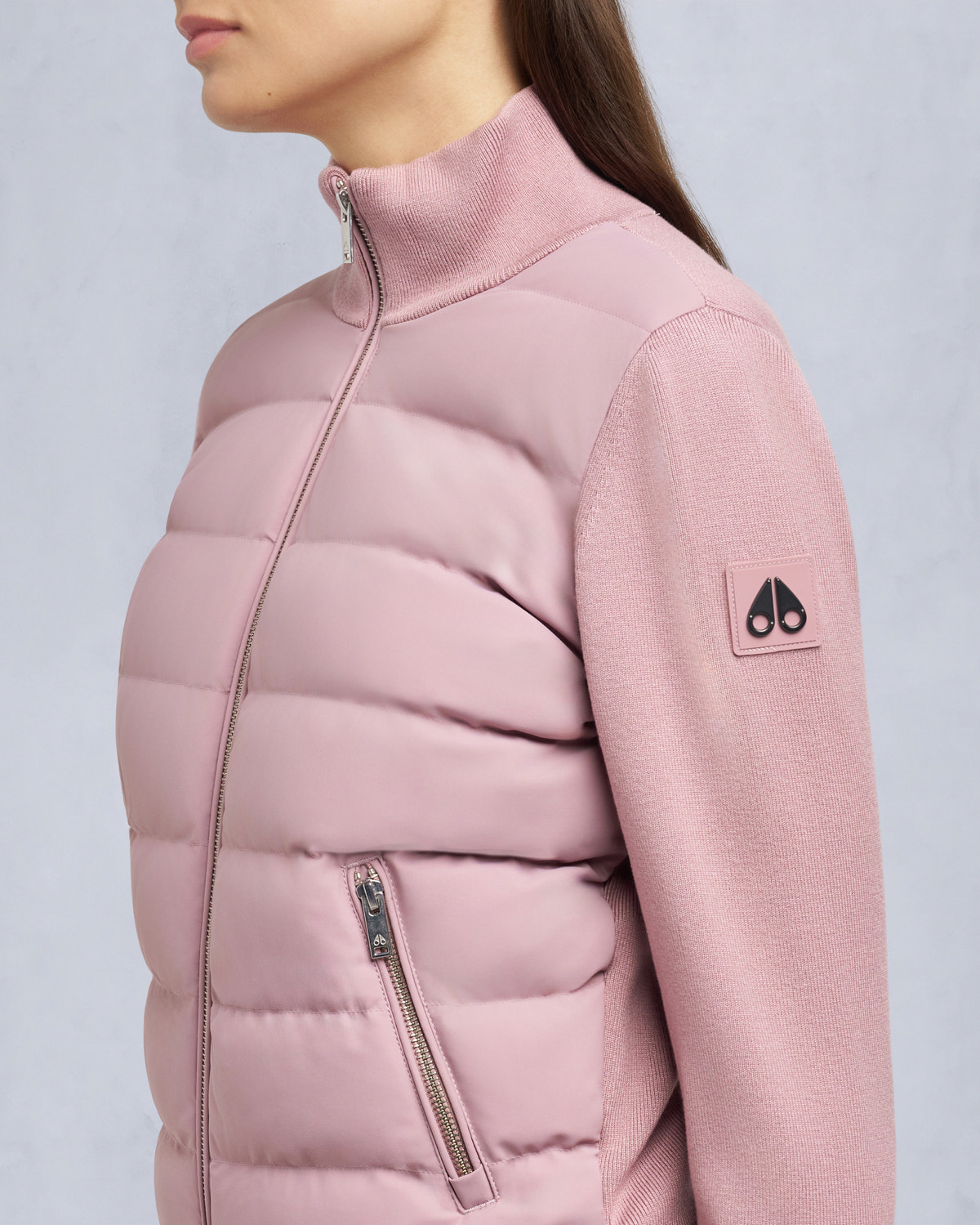 Moose Knuckles - M34LK650 - Josephine Hybrid Sweater - WOMENS - - Detail6