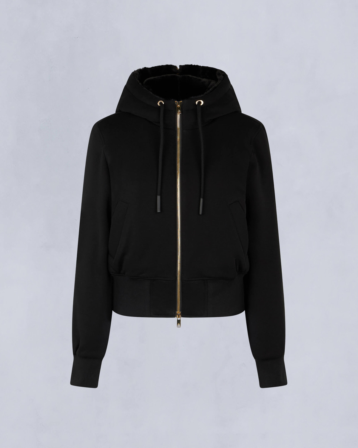 Moose Knuckles - M34LS601G - Gold Series Celestine Bunny - WOMENS - Black / Black Fox Fur - GM