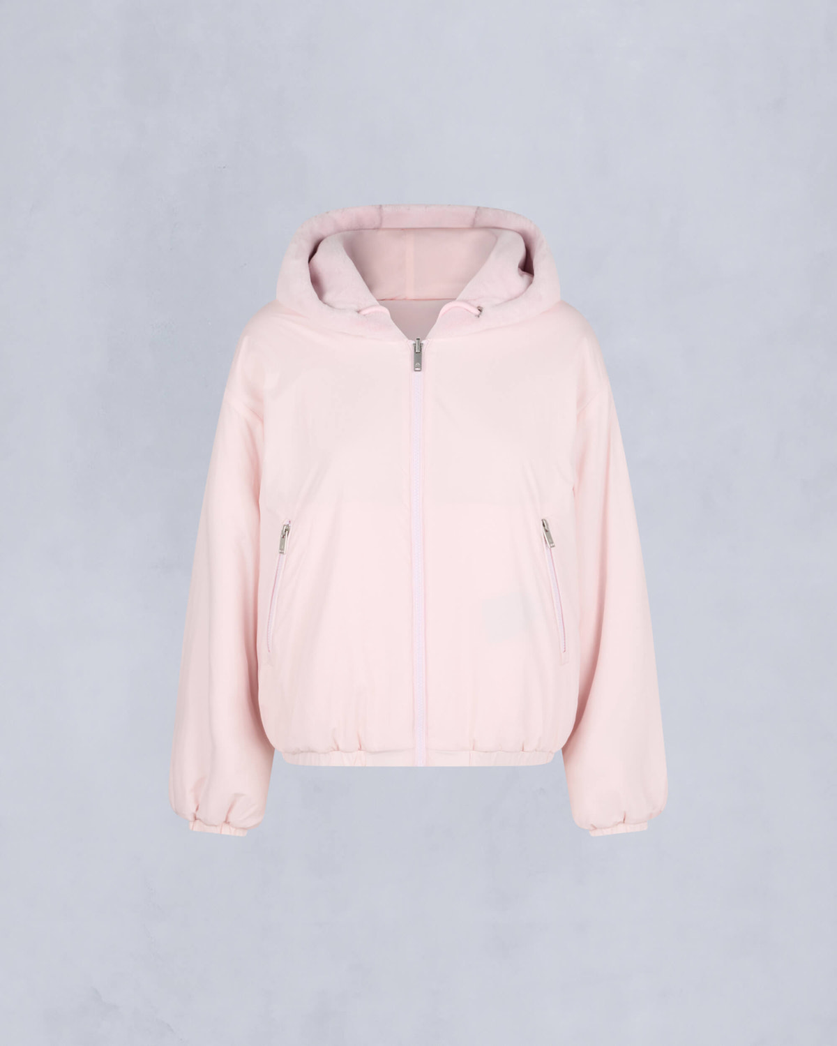 Moose Knuckles Womens Eaton Reversible Bunny Heaven / heaven M34LS652 Detail7