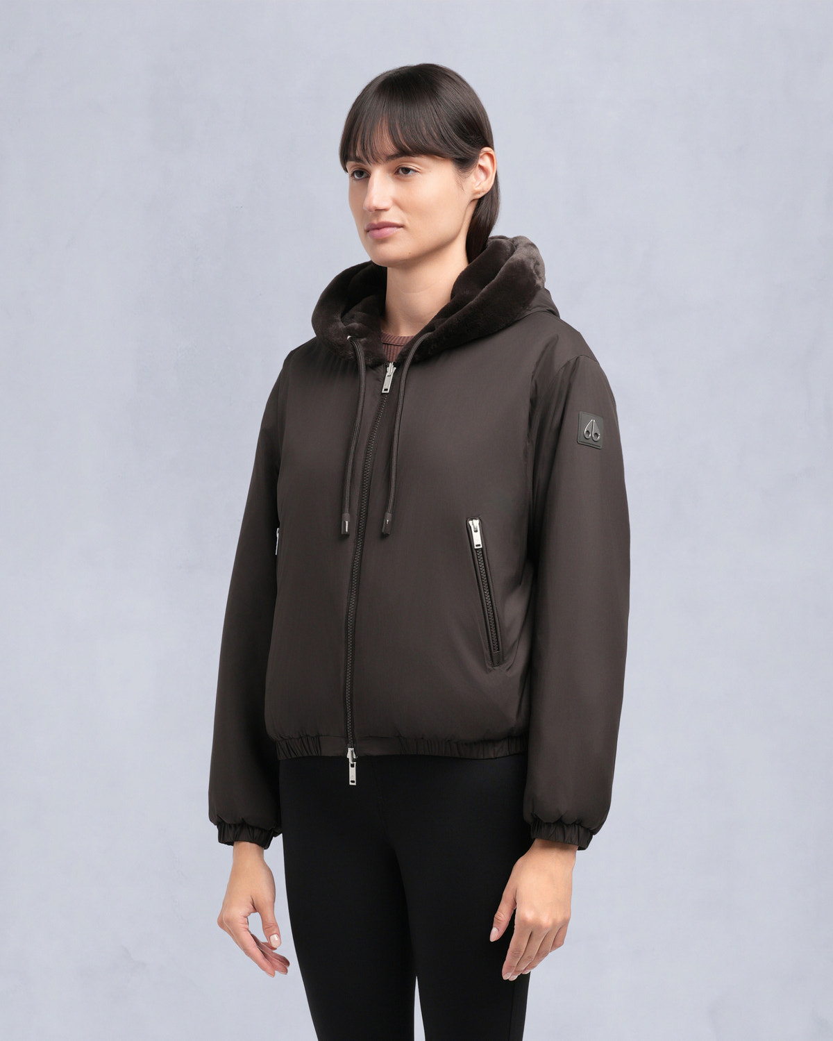 Moose Knuckles - M34LS652 - Eaton Reversible Bunny - WOMENS - - Front