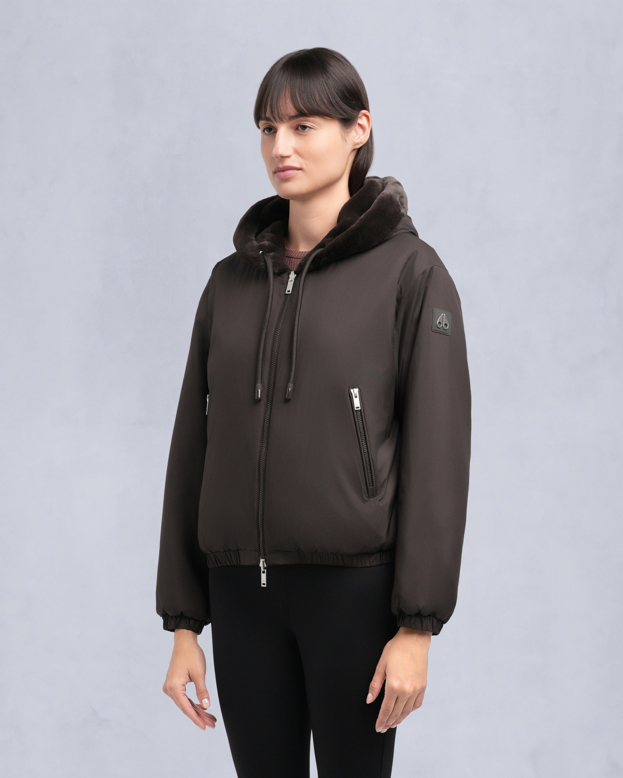 Moose Knuckles - M34LS652 - Eaton Reversible Bunny - WOMENS - - Front